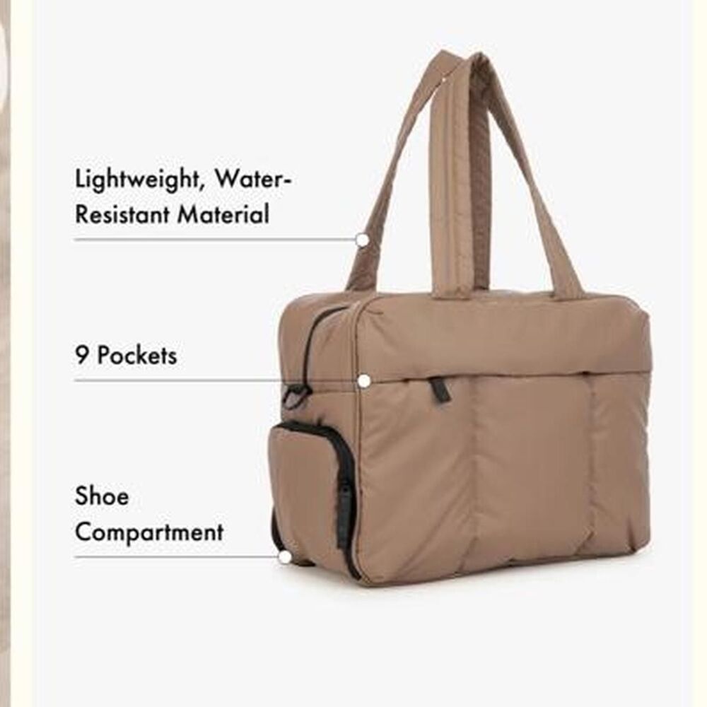 CALPAK Luka Duffel Bag – Chocolate Brown